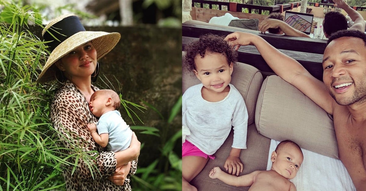 Chrissy Teigen and John Legend Vacation in Bali Photos 2018 PS Celebrity