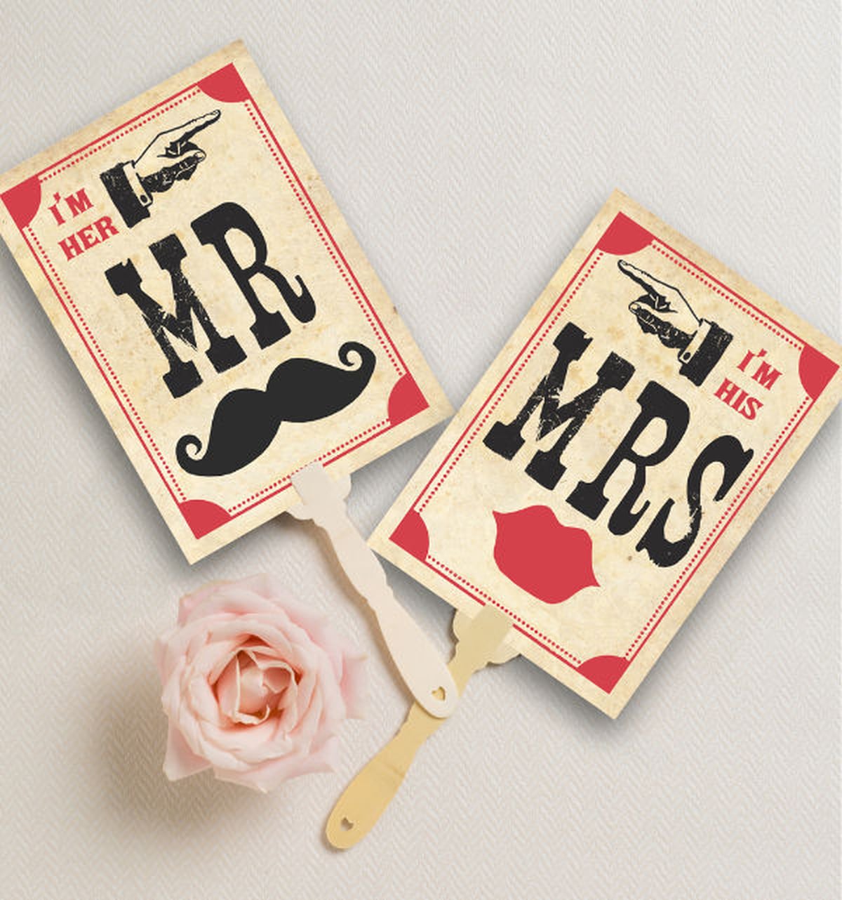 Free Wedding Photo-Booth Printables | PS Smart Living
