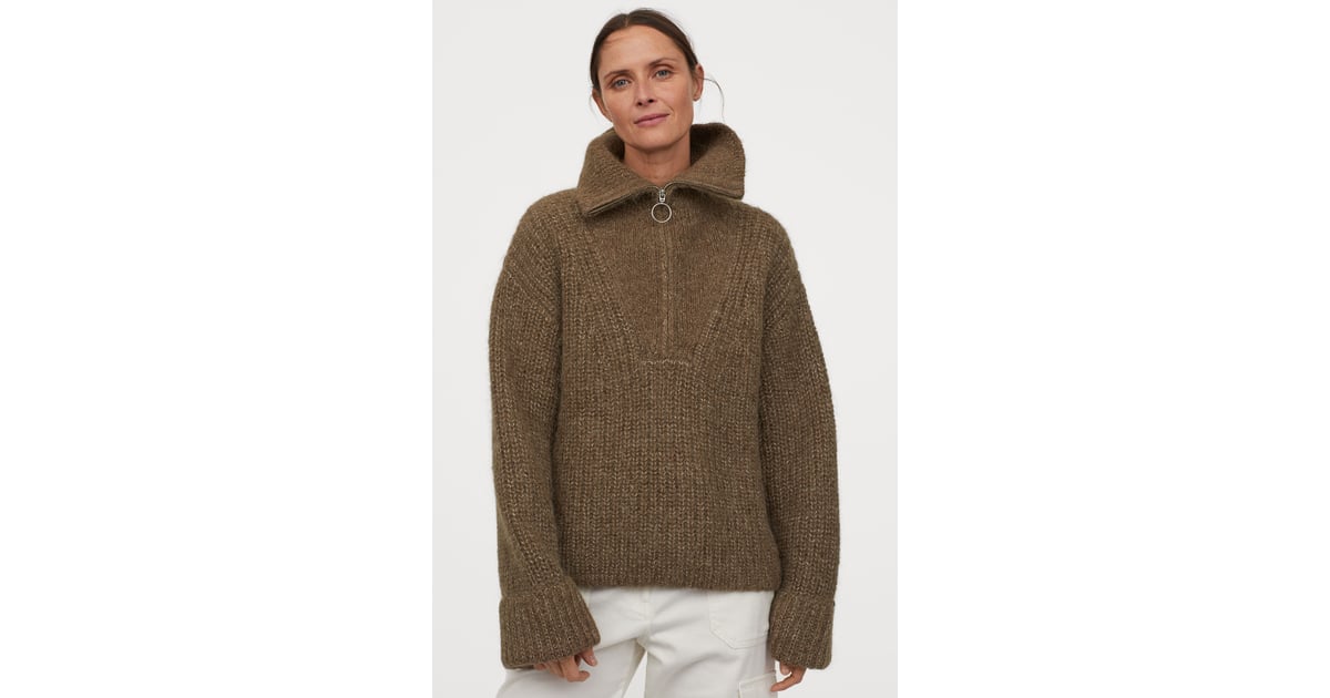 H&M Chunky Knit Wool Sweater The Best Sweater Trends to Fill Your