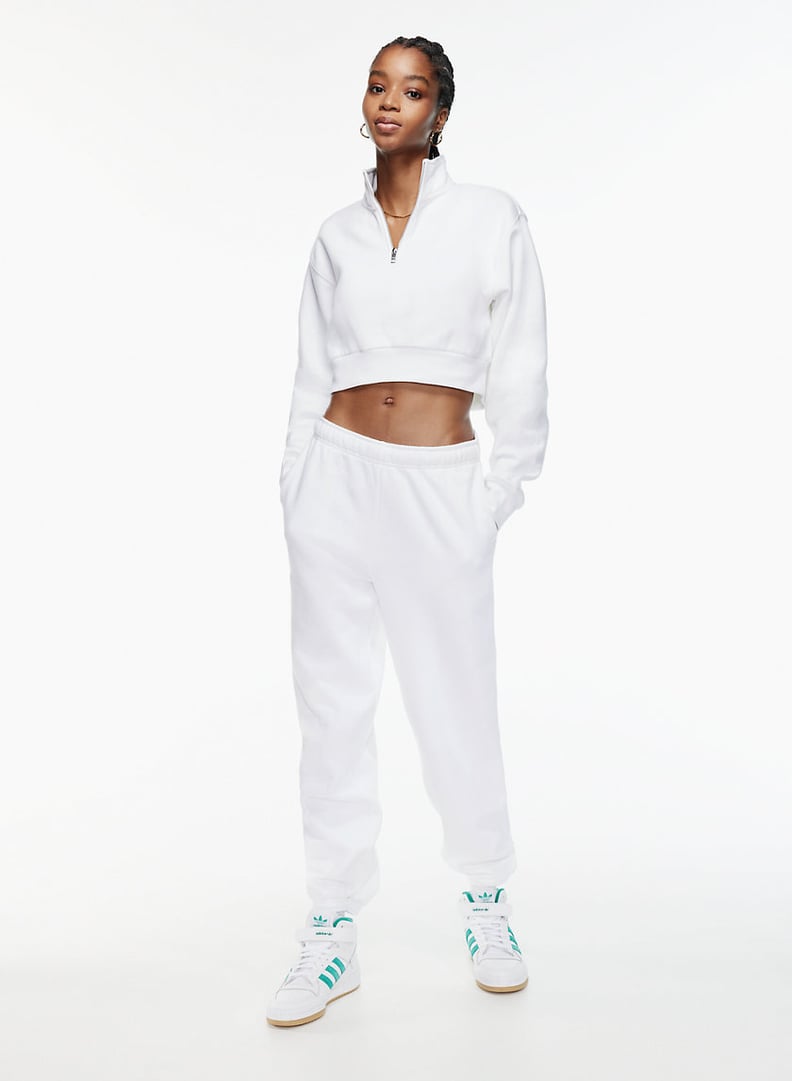 Nike crop top sweatsuit sales