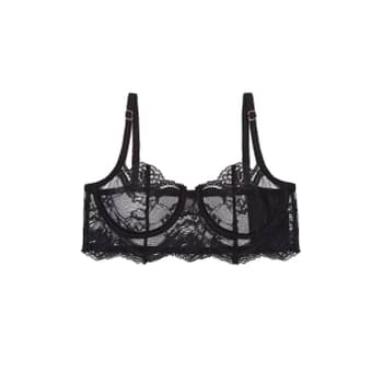 Lace Bra Black Braa04 1002black - Lace Bra Png PNG Image