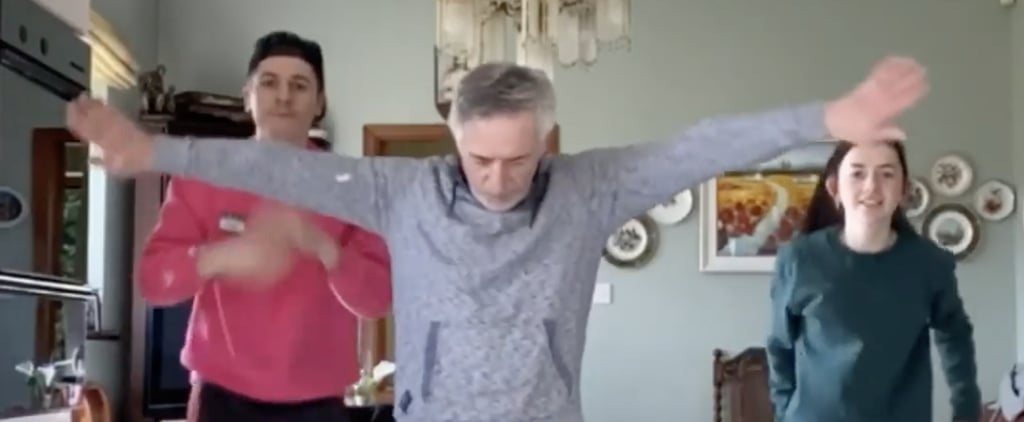 Watch This Irish Dad Learn a TikTok Dance With His Kids