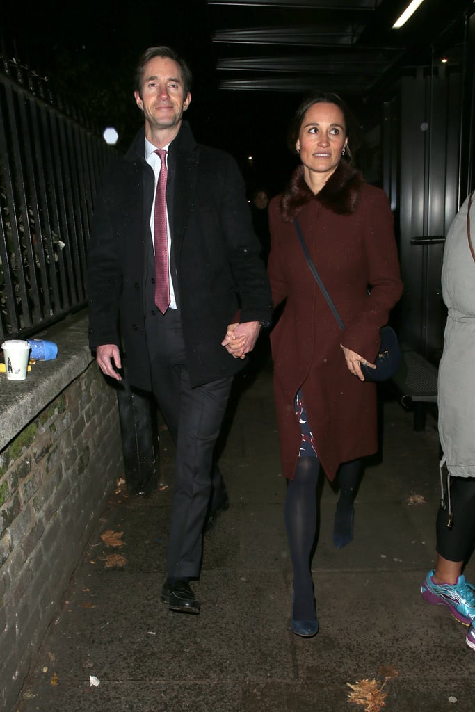 Pippa Middleton and James Matthews in London December 2018