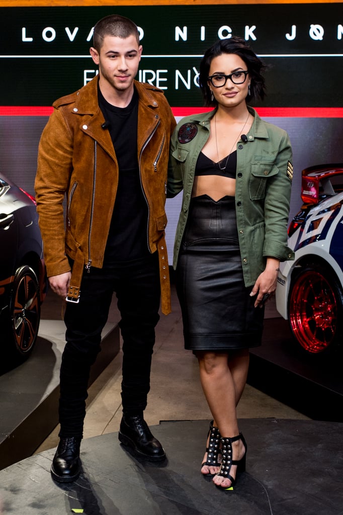Demi Lovato and Nick Jonas at Honda Event March 2016