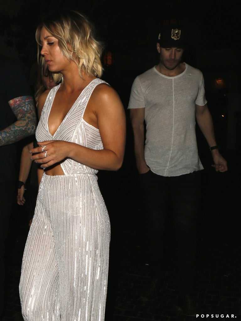 Kaley Cuoco and Sam Hunt at Grammys Afterparty 2016