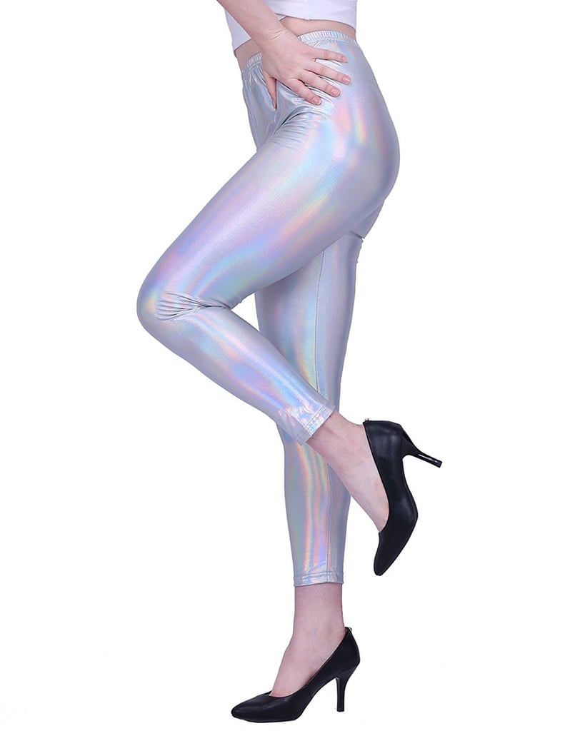 HDE Women's Shiny Leggings