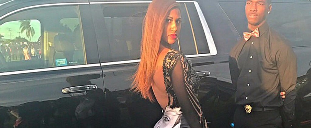 Teen's Prom Dress Honors Black Lives Matter