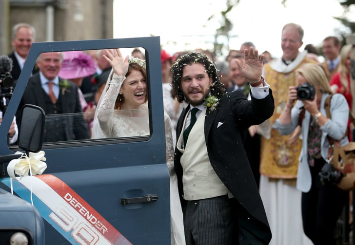 Kit Harington and Rose Leslie Wedding Pictures