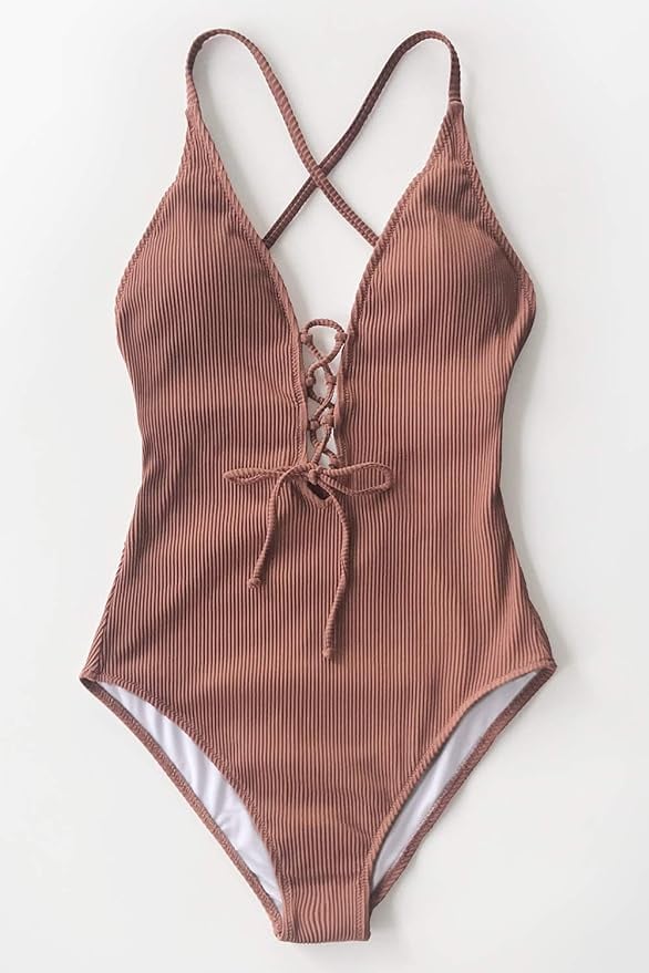 What to Wear to the Beach Club at Gurney's Montauk: Lace-Up Swimsuit