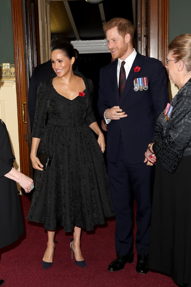 Meghan Markle's Black Dress at Festival of Remembrance