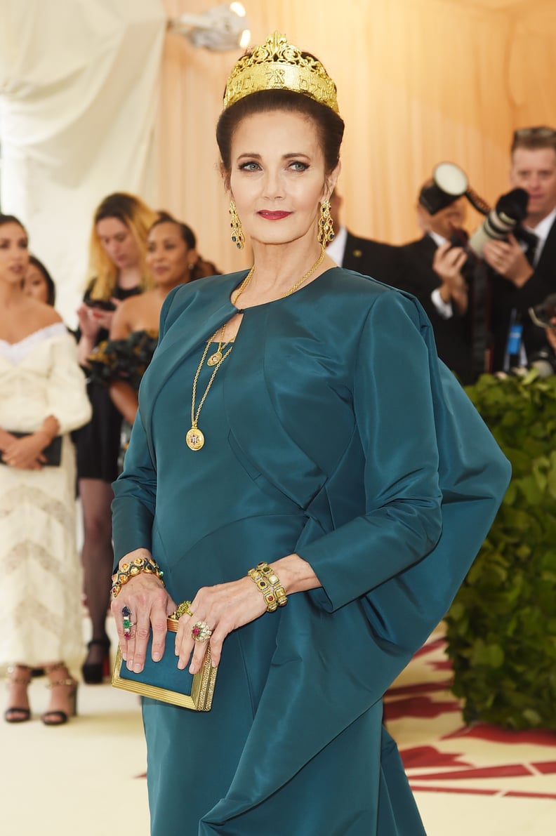 Lynda Carter at the 2018 Met Gala