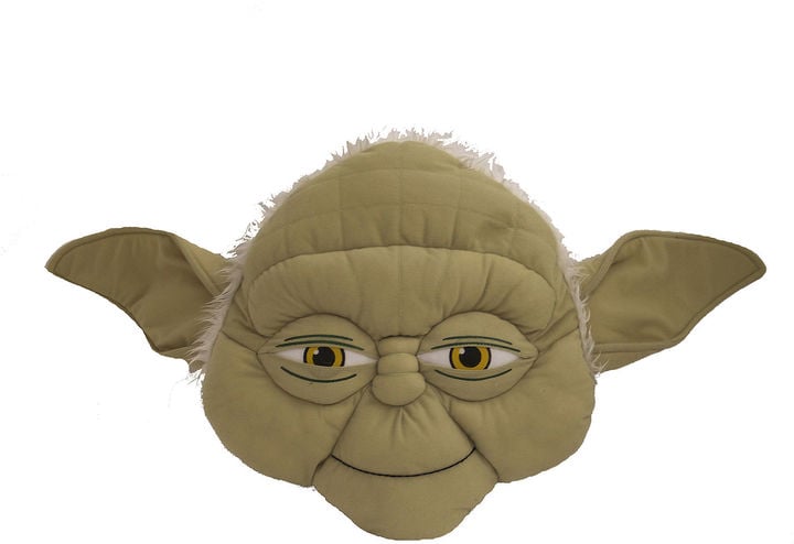 Star Wars Yoda Face Pillow