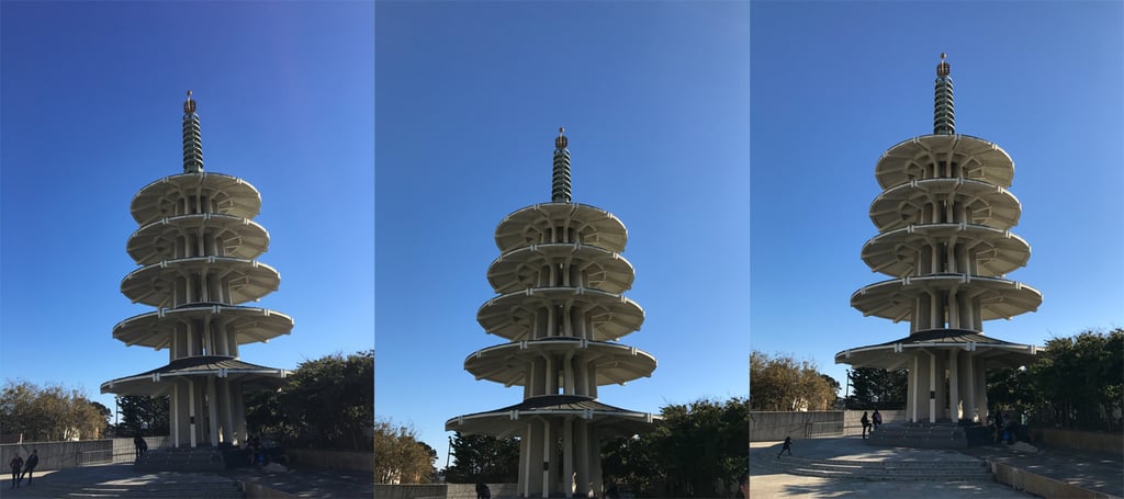 Here you can see some of the differences between the three cameras. The iPhone 6S is pretty great and captures a lot of color; the iPhone 7 captures the color even more vividly and the trees look less grainy; and then the iPhone 7 Plus is able to give you the clearest photo that's almost true to life.