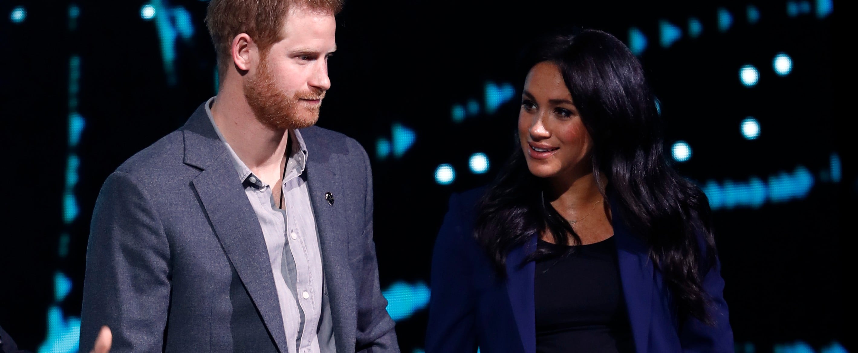 Meghan Markle's Navy Blazer and Black Jeans March 2019