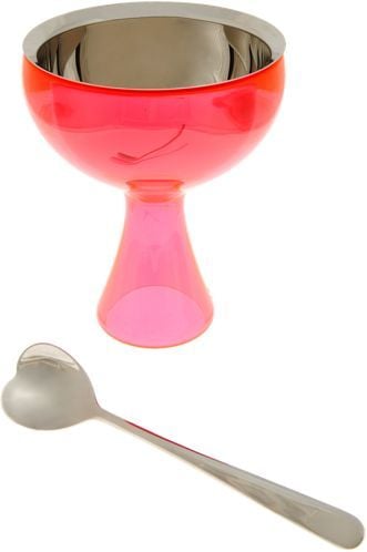 Alessi Big Love Ice Cream Bowl & Spoon