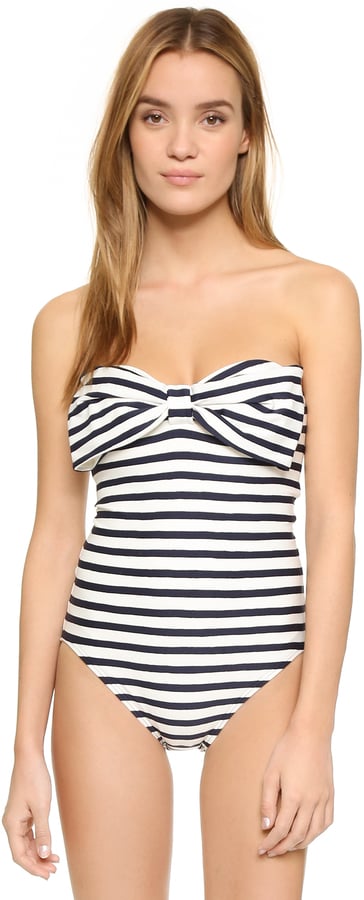 Kate Spade Nahant Shore Bandeau Maillot ($160)