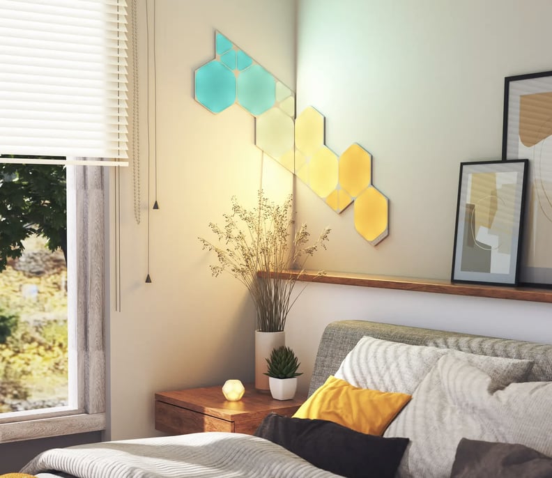 For the Person Who Has All the Gadgets: Nanoleaf 7-Piece Triangle Shapes Smarter Kit