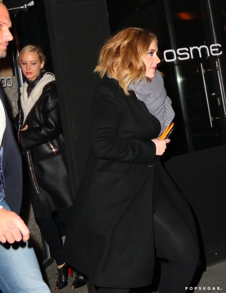 Jennifer Lawrence and Adele