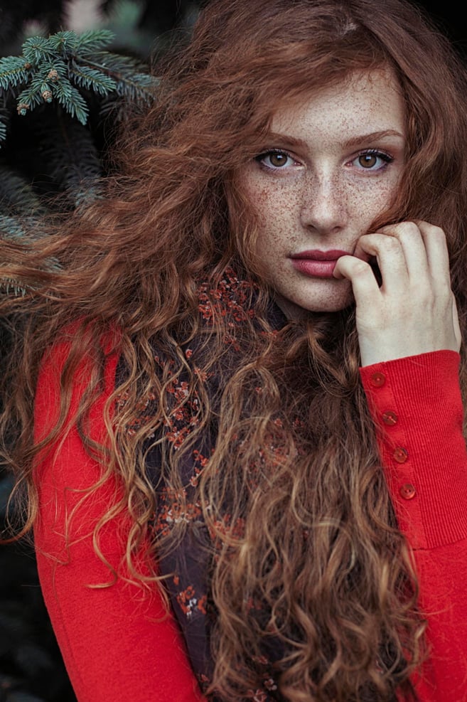 Freckles Photography by Maja Topcagic