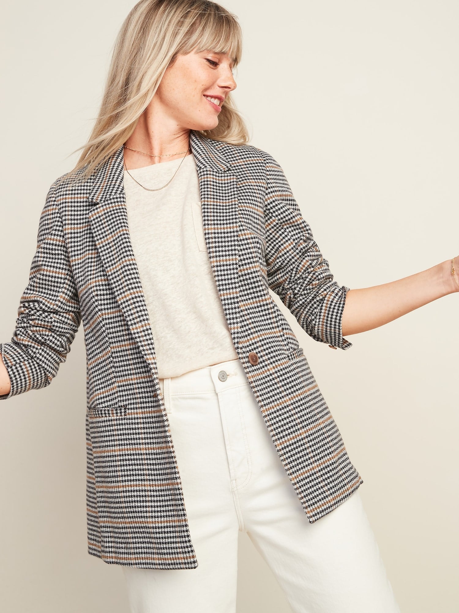Old navy boyfriend blazer cheap