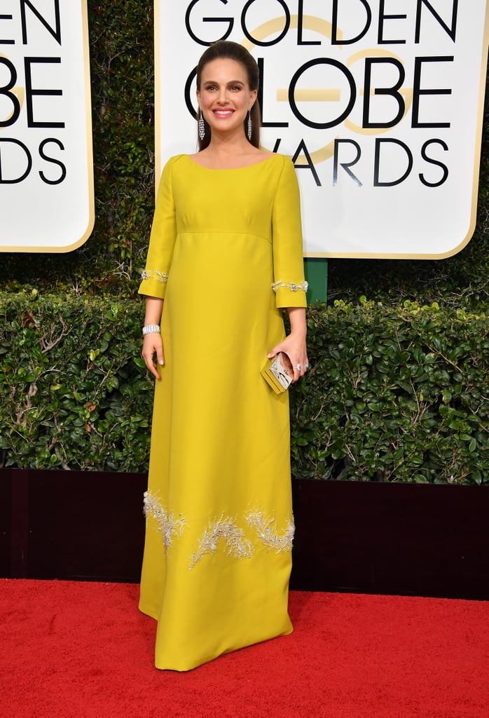 Pictures of Natalie Portman at the 2017 Golden Globe Awards