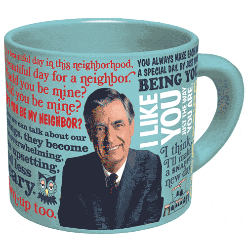 Mister Rogers Color-Changing Sweater Mug ($15)