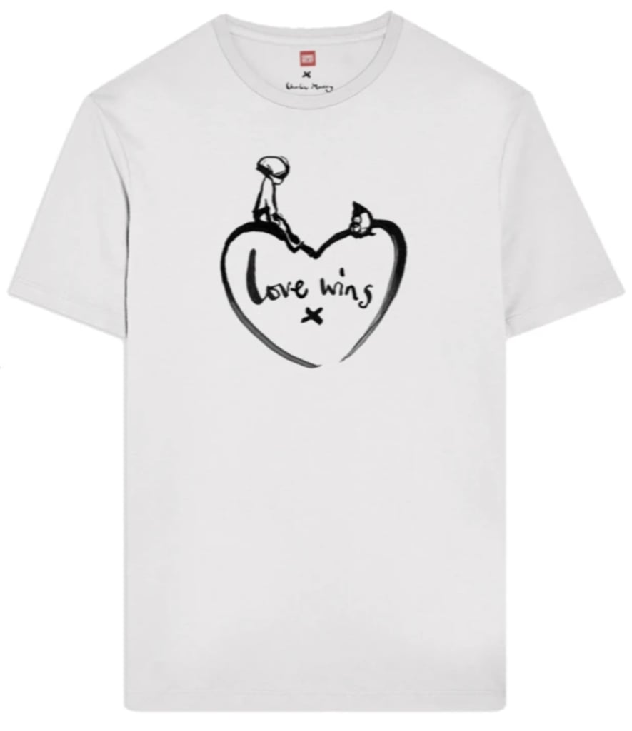 Charlie Mackesy Collection 'Love Wins' Adult T-Shirt