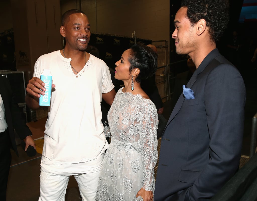 Will and Jada Pinkett Smith at the 2015 Latin Grammys
