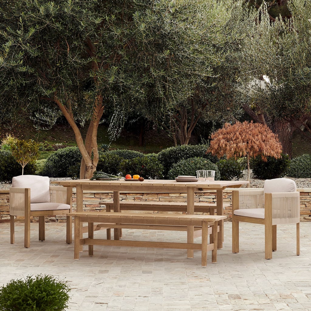 Best Expandable Outdoor Dining Table From West Elm