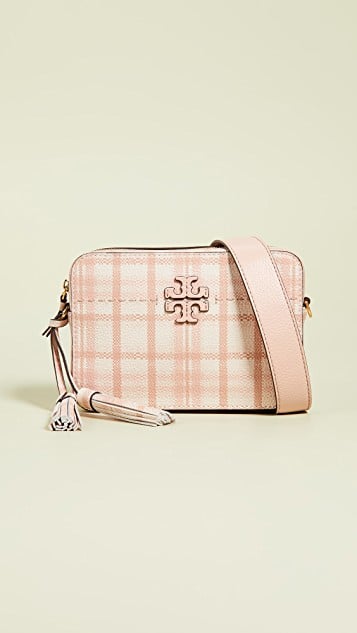 Tory Burch McGraw Plaid Camera Bag