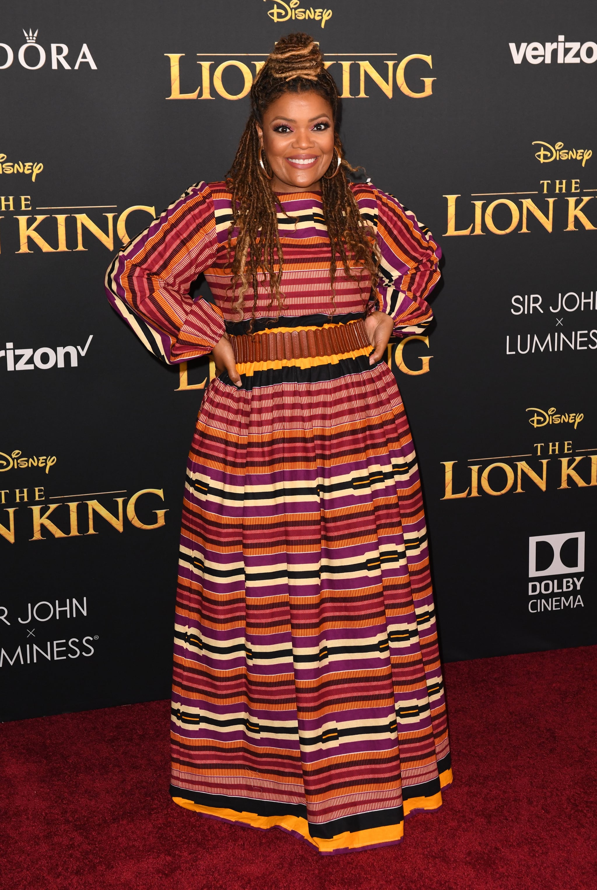 Pictured Yvette Nicole Brown At The Lion King Premiere In Hollywood The Lion King Premiere Brought Beyonce Donald Glover And More Back To Pride Rock Popsugar Celebrity Photo 21