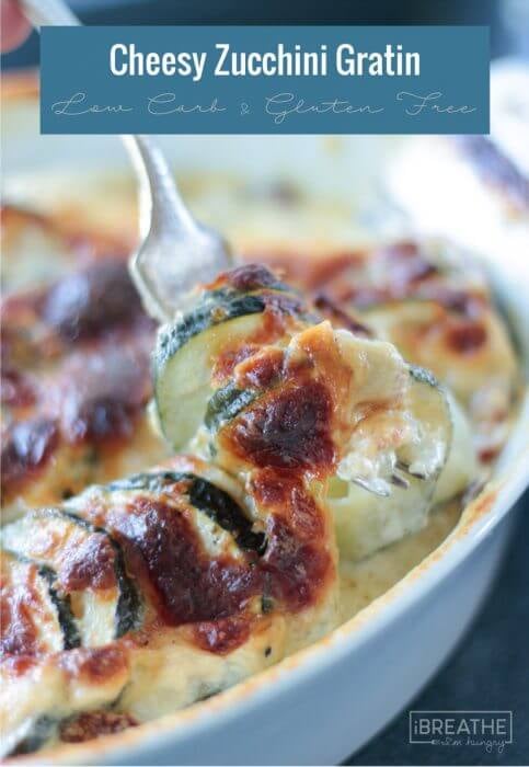 Cheesy Zucchini Gratin