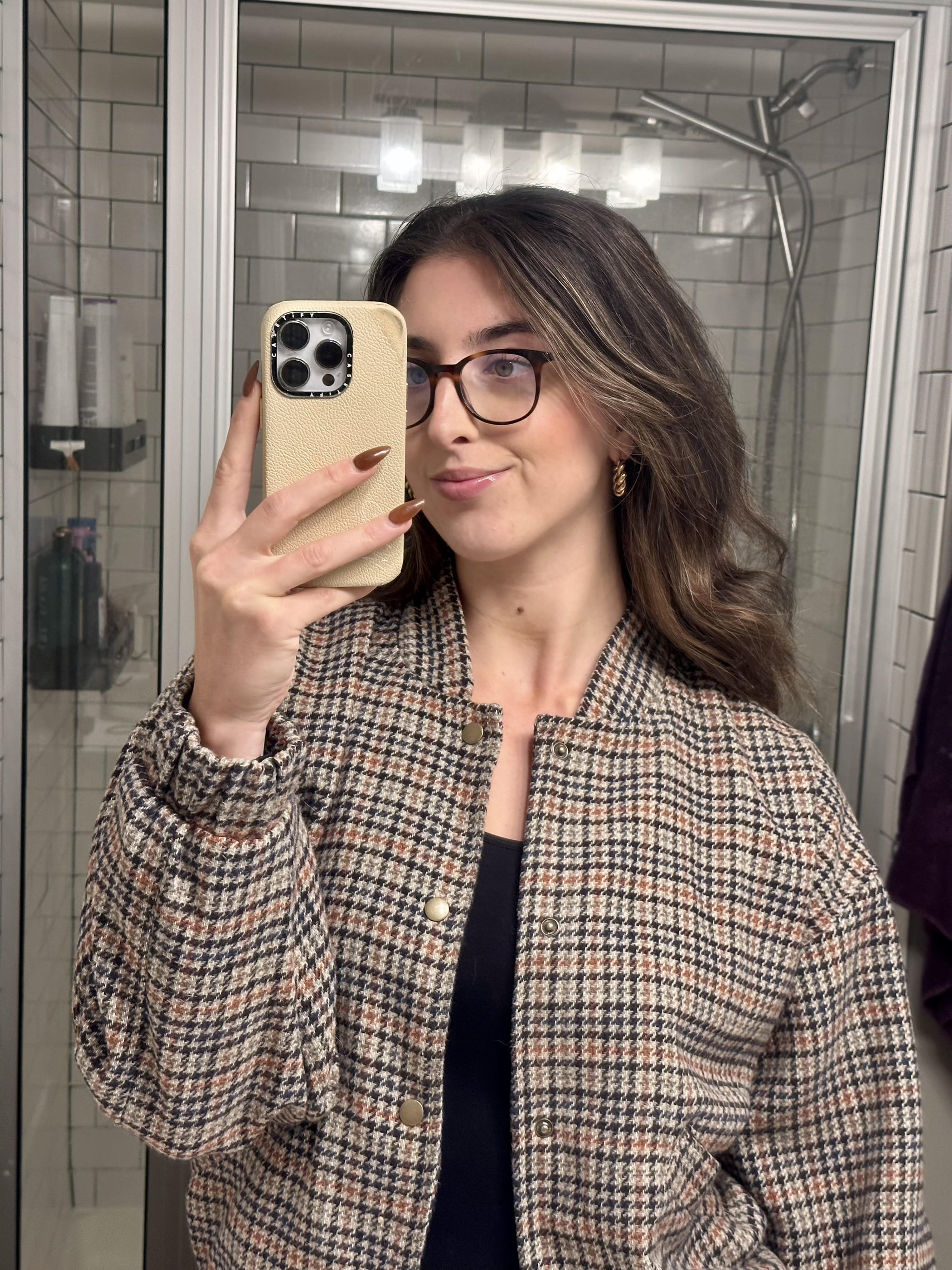 Old navy best sale houndstooth jacket