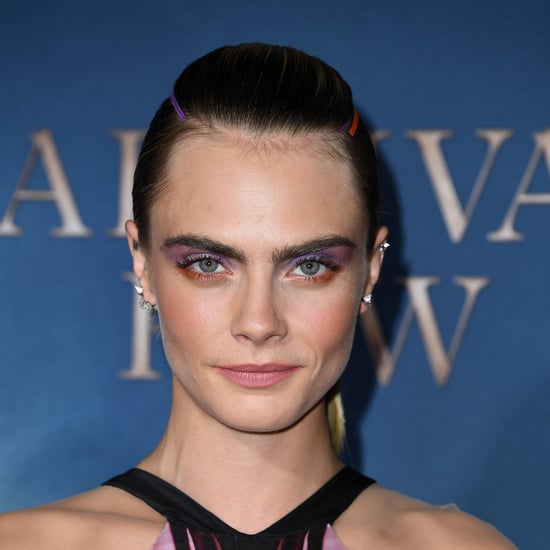 Cara Delevingne's Ribbon Hairstyle at Carnival Row 2019