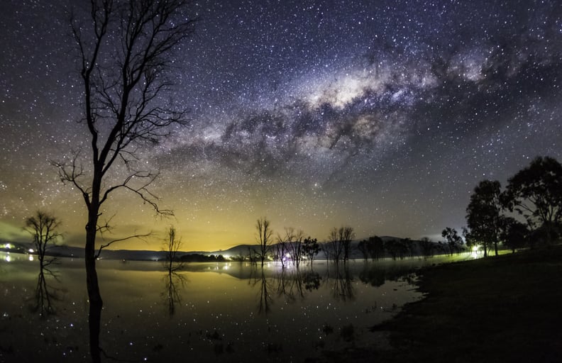 Theme ("Light Pollution: The Bad and the Beautiful") Category Winner — "The Milky Way over Bonnie Doon"