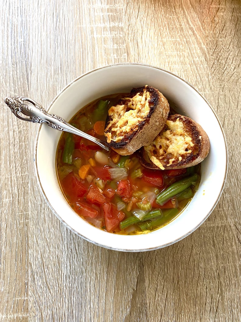 Vegetarian Soup Recipes: Chrissy Teigen's Minestrone Soup