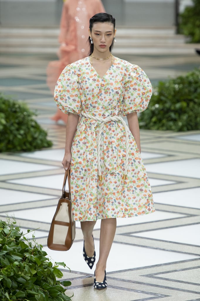 Puffy Sleeves on the Tory Burch Runway at New York Fashion Week