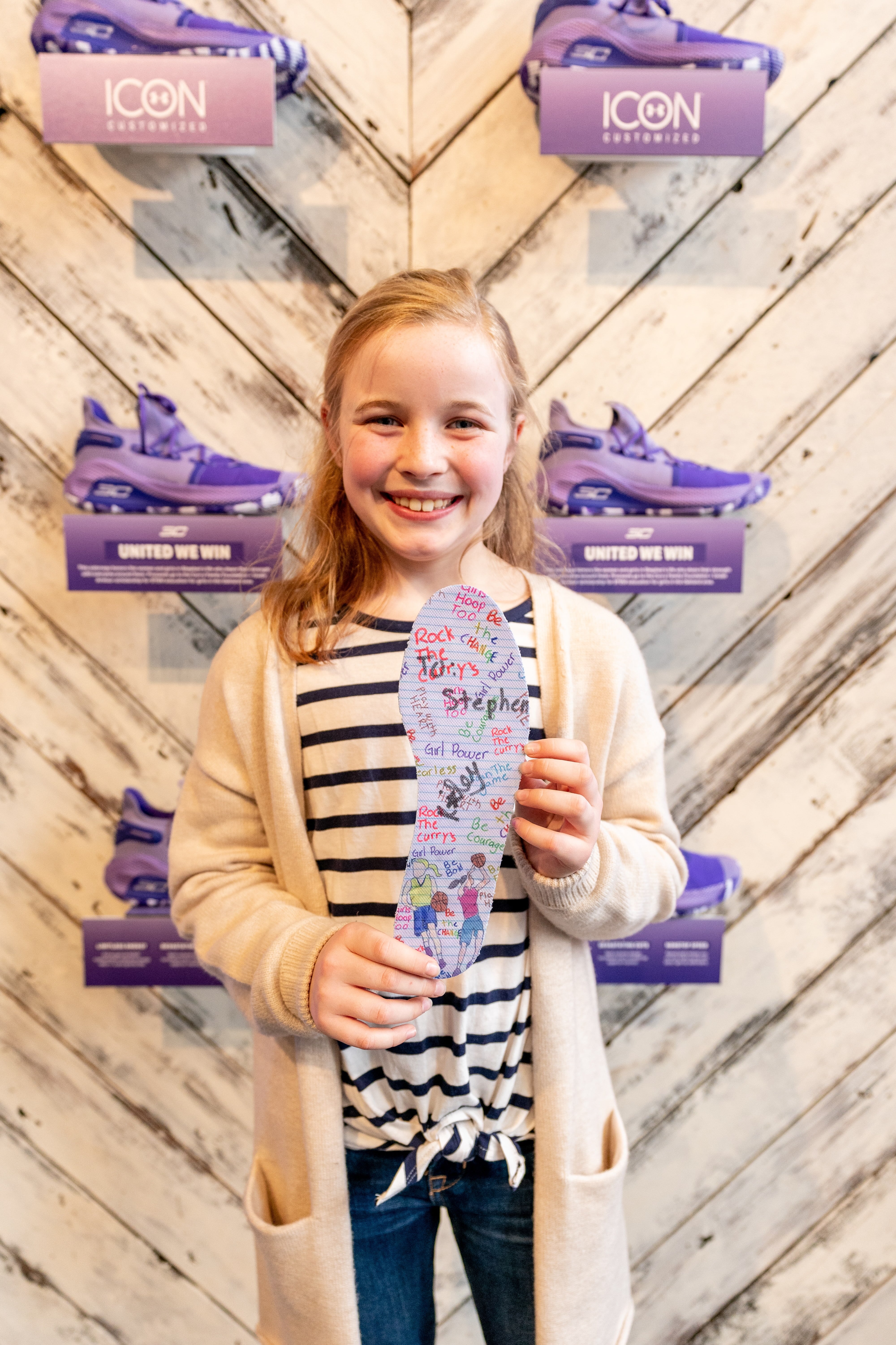 Steph Curry Sneakers For Girl on International Women s Day
