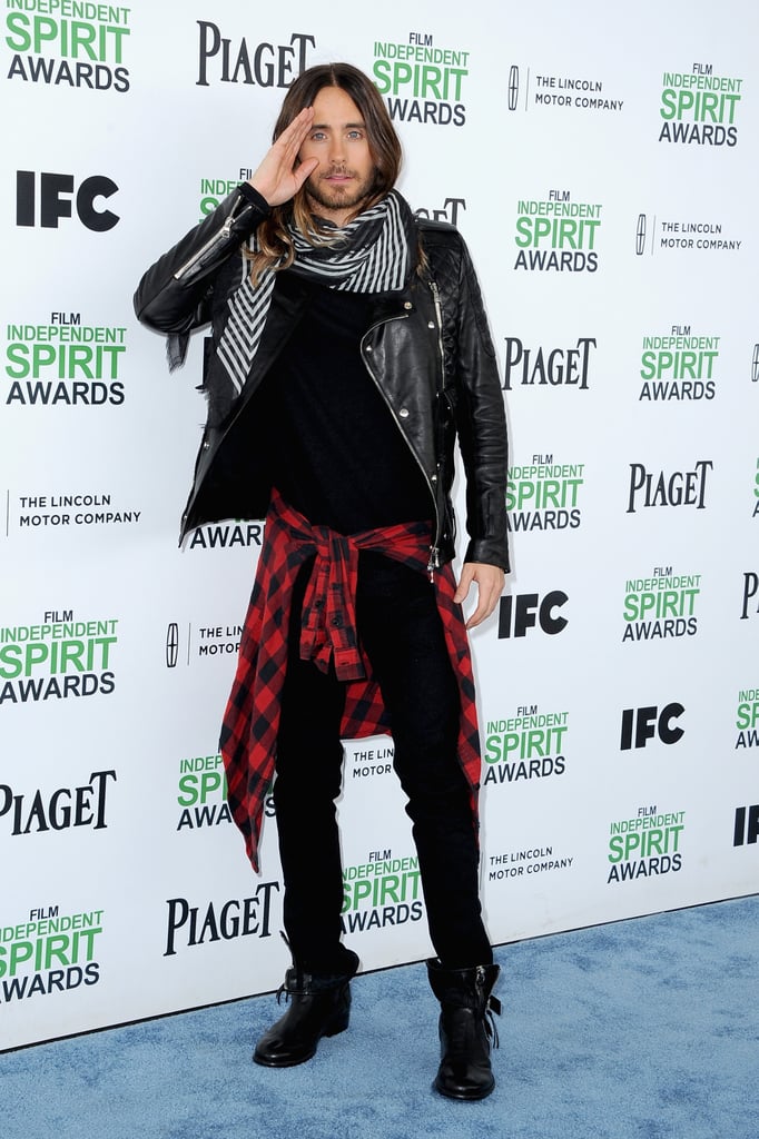 Jared Leto at the Spirit Awards 2014 | POPSUGAR Celebrity