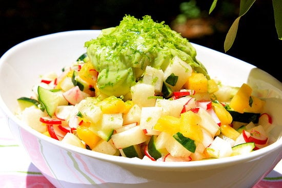 Jicama, Pineapple, and Radish Salad