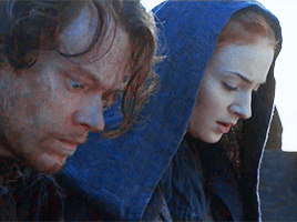 When She Leaps From a High Castle Wall With Theon