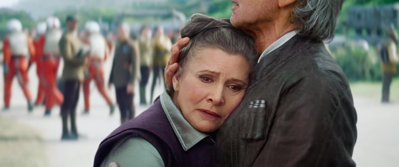 Carrie Fisher's Part Wrapped Before Her Death