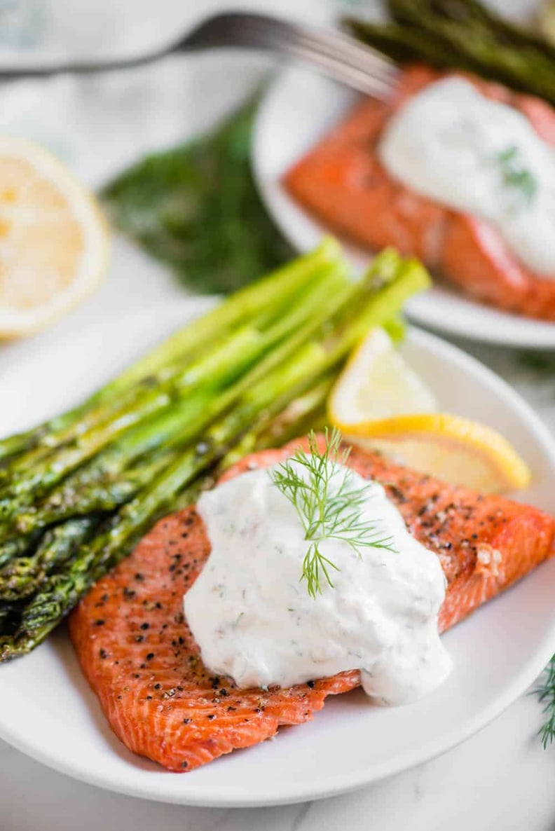 Healthy Air-Fryer Recipe: Salmon and Asparagus