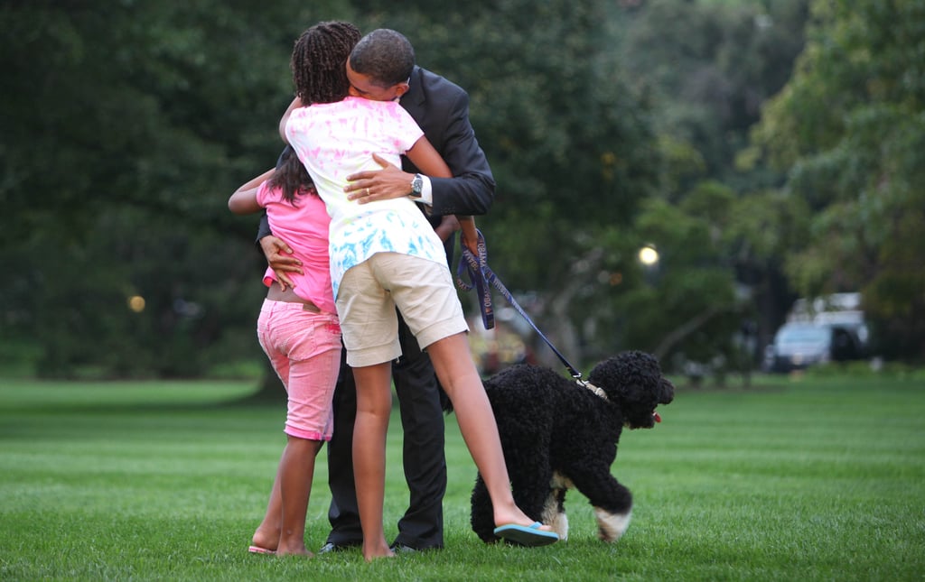 Barack Obama Cute Moments With Sasha and Malia