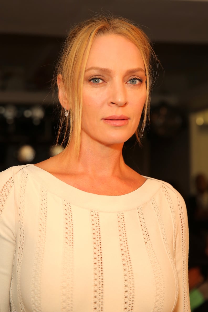 Uma Thurman at Zac Posen