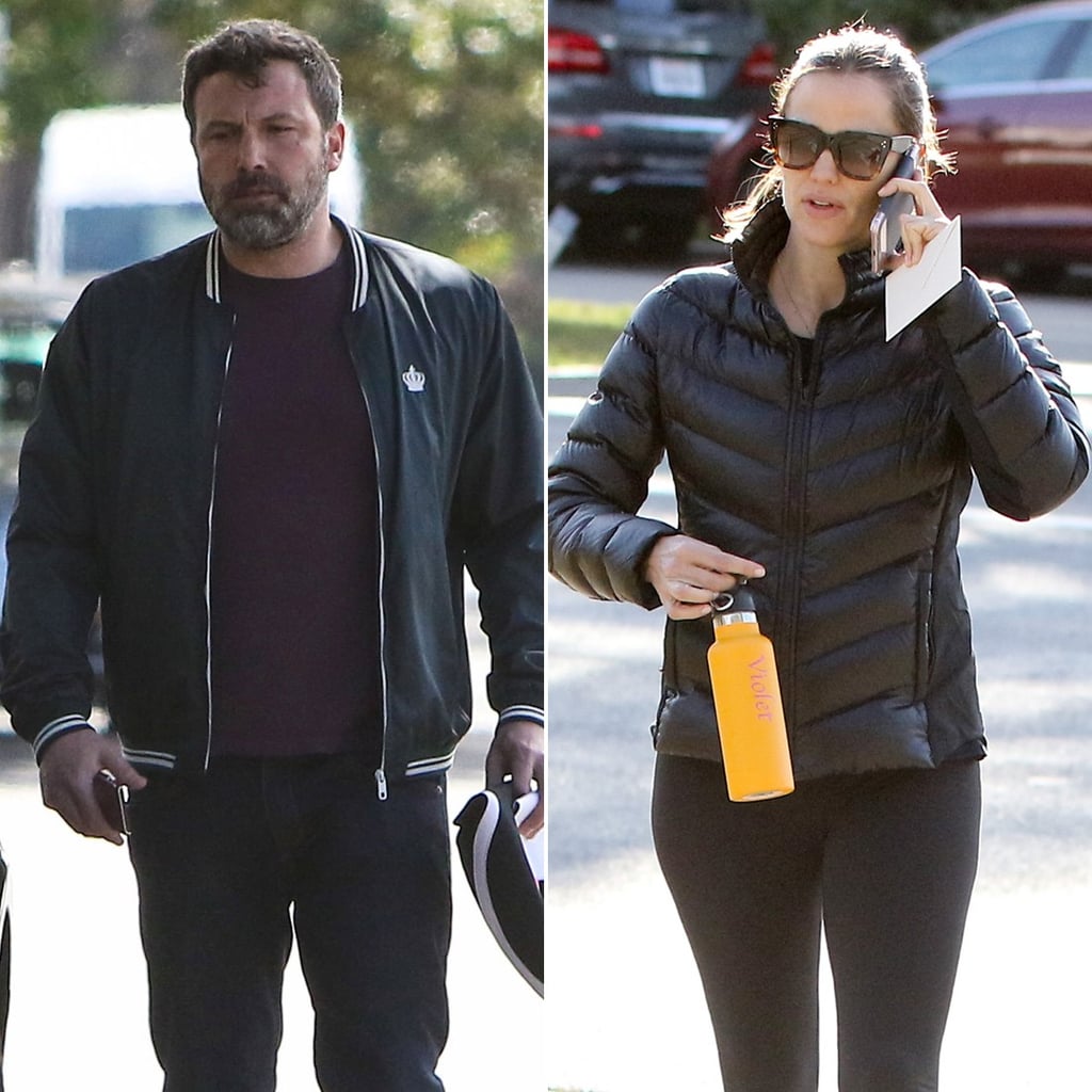 Ben Affleck and Jennifer Garner After Filing For Divorce