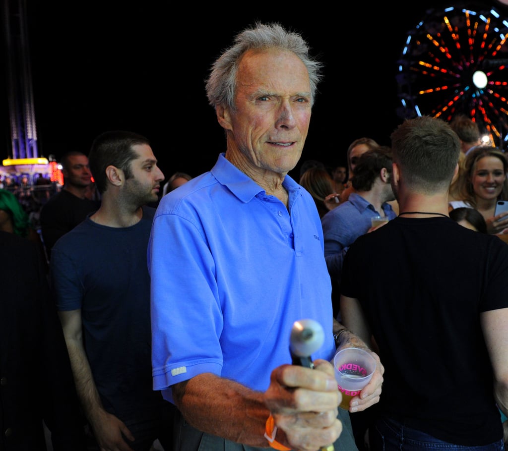 In 2013, Clint Eastwood played carnival games at Coachella's Neon Carnival.
Photo courtesy of Seth Browarnik/WorldRedEye.com