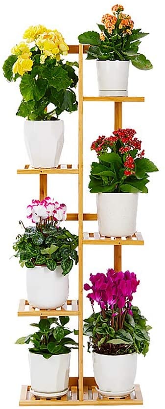 For Plant Parents: Bamboo Plant Stand Rack