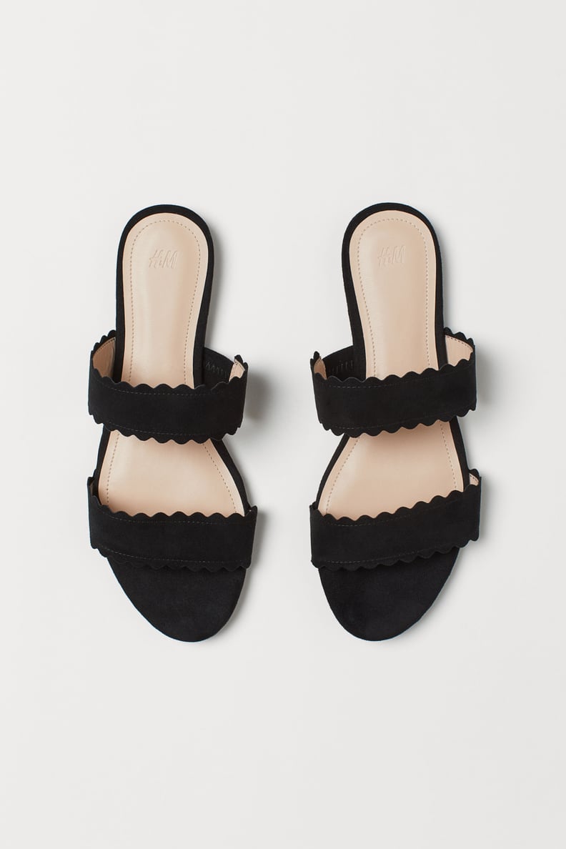 H&M Black Sandals