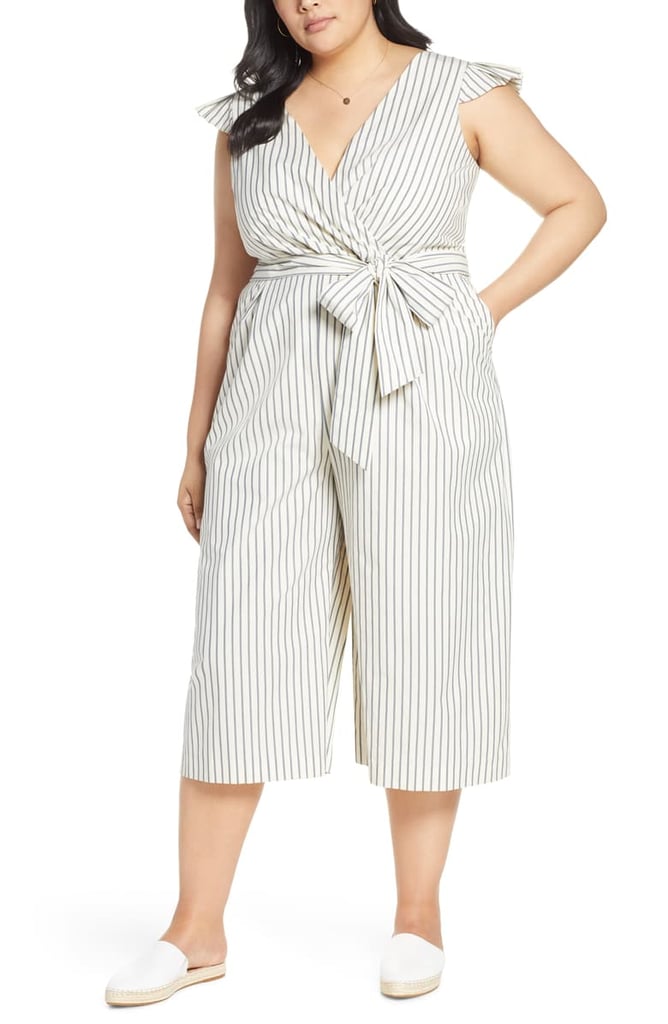 pleated jumpsuit